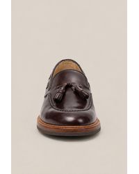 Brunello Cucinelli - Leather Tassel Loafer Shoes - Lyst