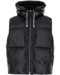 Jil Sander - Black Nylon Down Jacket - Lyst