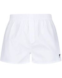 Ami Paris - Logo Shorts - Lyst