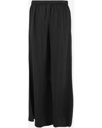 By Malene Birger - Pants Lucee Flared Acetate Trousers - Lyst
