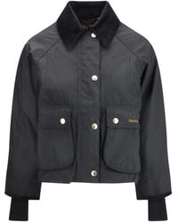 Barbour - Beadnell Waxed Jacket - Lyst