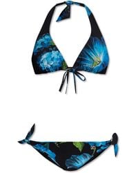 Dolce & Gabbana - Dolce & Gabbana Two-Piece Swimsuit - Lyst