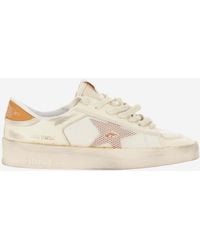 Golden Goose - Stardan Sneakers With Distressed Effect - Lyst