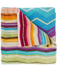 Missoni - Beach Towel Hugo Cotton Accessories - Lyst