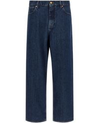 Jil Sander - Cotton Straight-Leg Jeans Clothing - Lyst