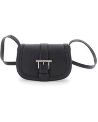 McQueen - 'Satchel Mini' Crossbody Bag With T-Buckle And - Lyst