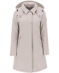 Woolrich - Firth Down Hooded Trench - Lyst