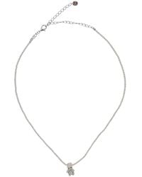 YVMIN - Necklace Woven Mini Rabbit Mother-Of-Pearl Necklaces - Lyst