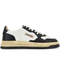 Autry - Two-tone Leather X Maison Mihara Yasuhiro General Scale Supvint Sneakers - Lyst
