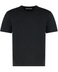 Palm Angels - Set Of Three Crew Neck T-Shirts Cotton - Lyst