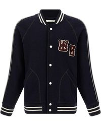 Wales Bonner - 'The October Varsity' Bomber Jacket - Lyst