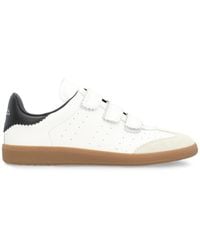 Isabel Marant - Beth Leather Low-Top Sneakers - Lyst