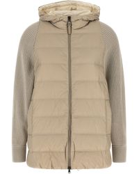 Brunello Cucinelli - Polyester Full-Length Jacket Clothing - Lyst
