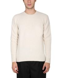 Drumohr - Wool Crew Neck Sweater Jumpers - Lyst