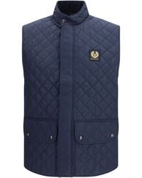 Belstaff - Icon Quilted Nylon Gilet - Lyst