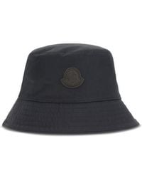 Moncler - Cotton Bucket Hat - Lyst