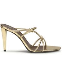 Giuseppe Zanotti - Gz Key Mule 90 Sandals Calf Leather Bos Taurus - Lyst