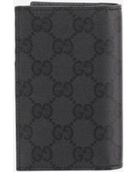 Gucci - Card Holder Essence Classic Cotton Wallets & Cardholders - Lyst