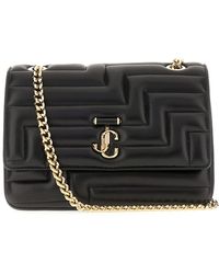 Jimmy Choo - Nappa Leather Avenue Shoulder Bag - Lyst