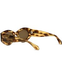 Alaïa - Oval Sunglasses Acetate Wallets & Purses - Lyst