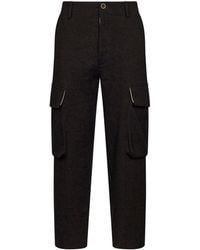 Uma Wang - And Wool Blend Twill Paxton Cargo Trousers - Lyst