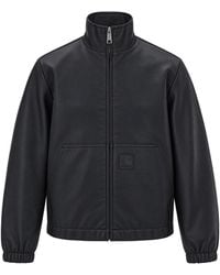 Carhartt - Faux Leather Jacket Arizona 69/Polyurethane/Viscose - Lyst