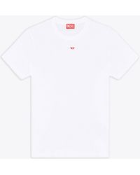 DIESEL - T-Diegor-D T-Shirt With Logo Patch - Lyst