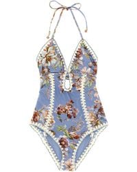 Zimmermann - Awaken One-Piece Swimsuit - Lyst