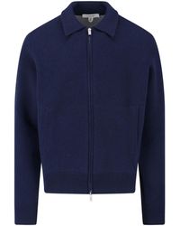 Lardini - Wool Zip Jacket - Lyst