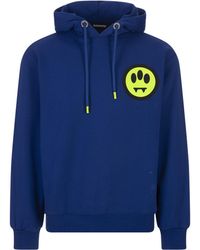 Barrow - Hoodie With Front And Back Lettering Logo - Lyst