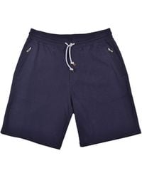 Brunello Cucinelli - Cobalt Tailored Gym Shorts, Size X-Small - Lyst