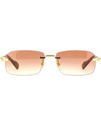 Gucci - Gucci Gg1221S004 Rectangle Rimless Sunglasses - Lyst