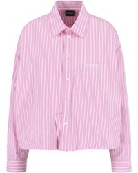 Balenciaga - Shirts Cotton - Lyst