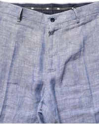 Dolce & Gabbana - Linen Straight Dress Trouser Pants - Lyst