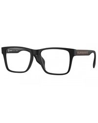 Burberry - Eyeglasses Rectangle Full Rim, Matte Frame And Clear Demo Lenses Lens Be2393D3464 Sunglasses - Lyst