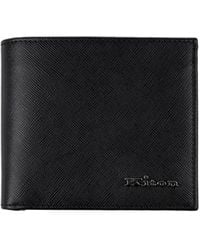 Kiton - Leather Wallet With Logo - Lyst