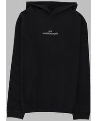 Maison Margiela - Sweatshirt With Logo, Cotton Sweatshirts - Lyst