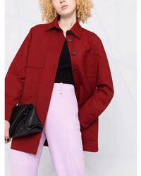 Ferragamo - Long Jacket Clothing - Lyst