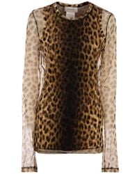 Sportmax - Neutrals Tops - Lyst