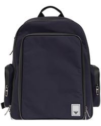 Emporio Armani - Backpack With Logo, - Lyst