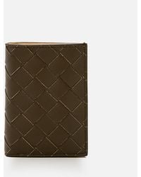 Bottega Veneta - Intrecciato Leather Card Case - Lyst