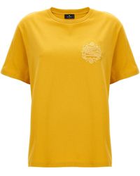 Etro - Logo T-Shirt - Lyst