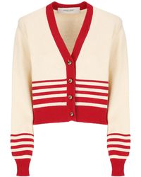 Golden Goose - Journey Cropped Cotton Cardigan - Lyst