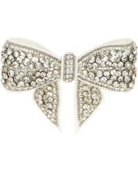 Self-Portrait - Polyester Hair Clip Accessory - Lyst
