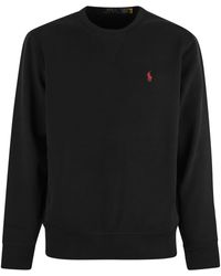 Polo Ralph Lauren - Crew-neck Sweatshirt With Logo - Lyst