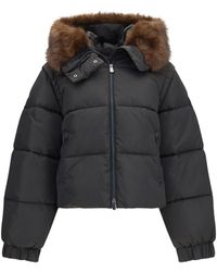 Pinko - Godetia Padded Down Jacket - Lyst