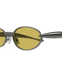Bottega Veneta - Sunglasses Metal Eyewear - Lyst
