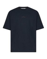 Stone Island - Organic Cotton Jersey Printed T-Shirt - Lyst