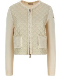 Moncler - Padded Cardigan - Lyst