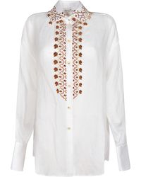 Ermanno Scervino - Buttoned Long-Sleeved Shirt - Lyst